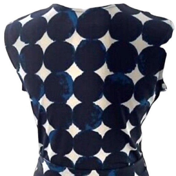 LEOTA Felicity Sleeveless Dress Midnight Moon Faux Wrap Aneeka Knit size… - Picture 7 of 12